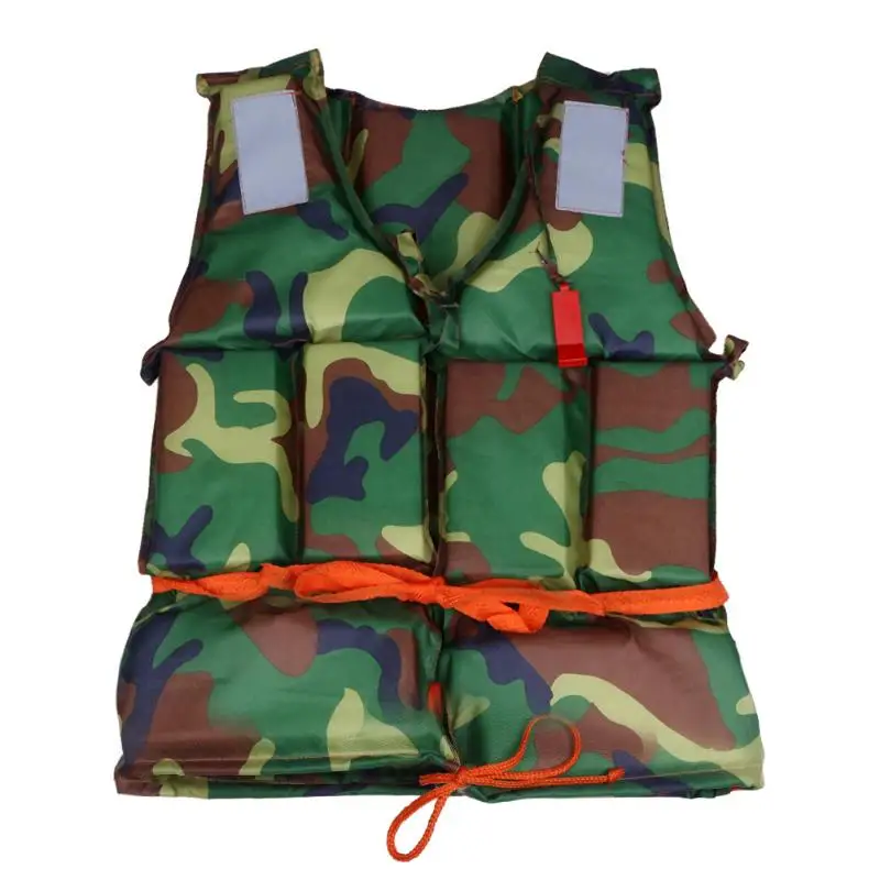 Camouflage Life Vest Water Sports Life Jacket Survival Emergency Life Jacket for Fishing Boating Drifting Floating Surfing
Camouflage Life Vest Water Sports Life Jacket Survival Emergency Life Jacket for Fishing Boating Drifting Floating Surfing