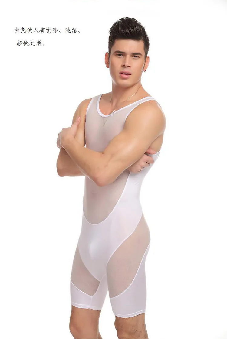 NEW JQK Men Sexy Transparent Vest Mesh Gauze Suspender Wrestling Singlet Men Sexy Pajamas M L XL Free Shipping
NEW JQK Men Sexy Transparent Vest Mesh Gauze Suspender Wrestling Singlet Men Sexy Pajamas M L XL Free Shipping