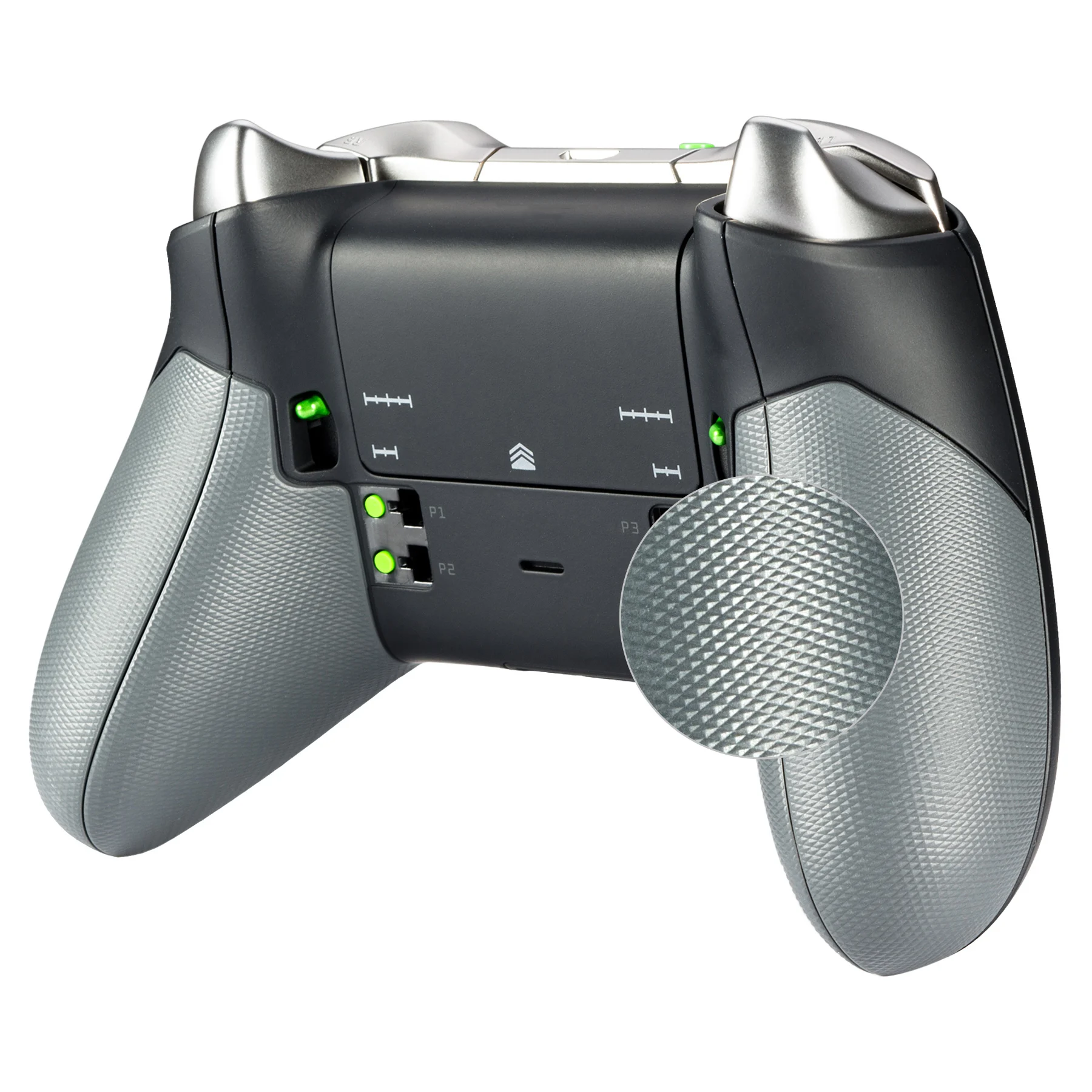 Задние панели для джойстика Xbox One Elite, с прорезиненными правыми и левыми боковыми направляющими, eXtremeRate (модель 1698)
Задние панели для джойстика Xbox One Elite, с прорезиненными правыми и левыми боковыми направляющими, eXtremeRate (модель 1698)