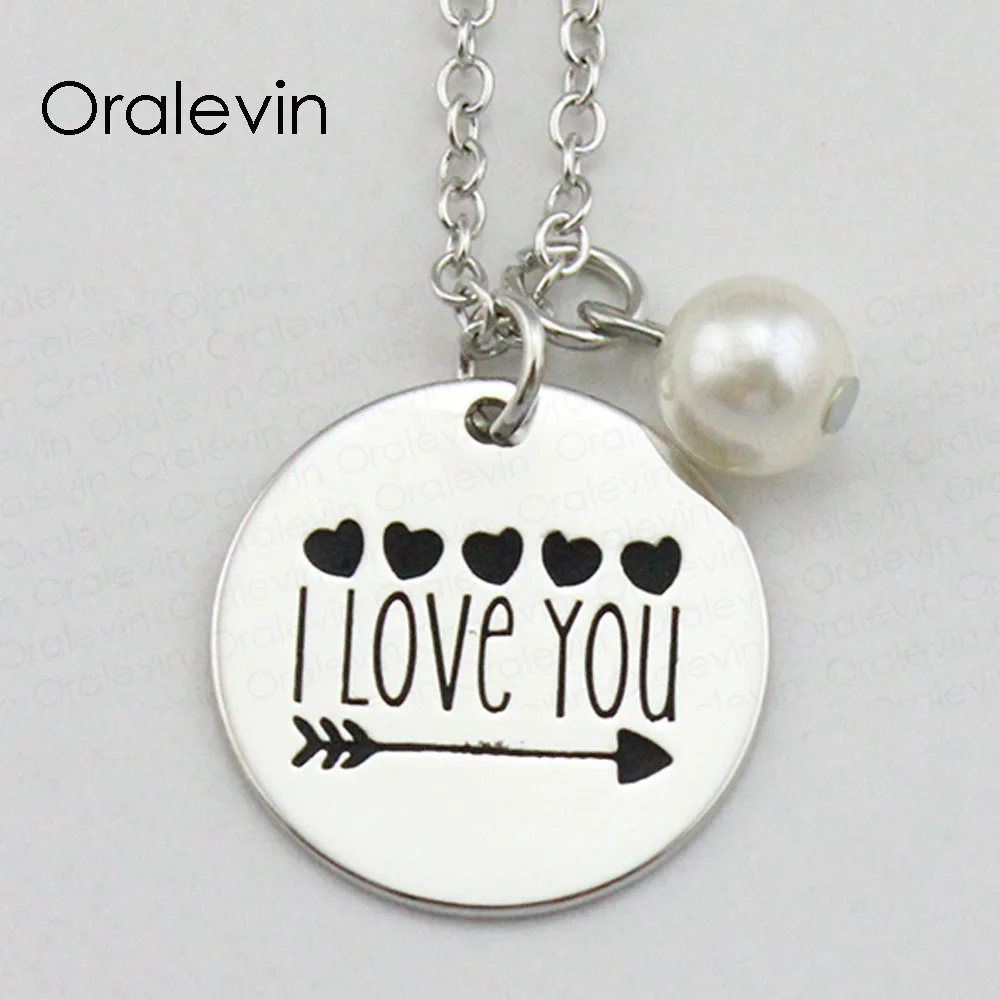 Hot Fashion I LOVE YOU Inspirational Hand Stamped Engraved Custom Pendant Female Necklace Fashion Jewelry,10Pcs/Lot, #LN2129
Hot Fashion I LOVE YOU Inspirational Hand Stamped Engraved Custom Pendant Female Necklace Fashion Jewelry,10Pcs/Lot, #LN2129