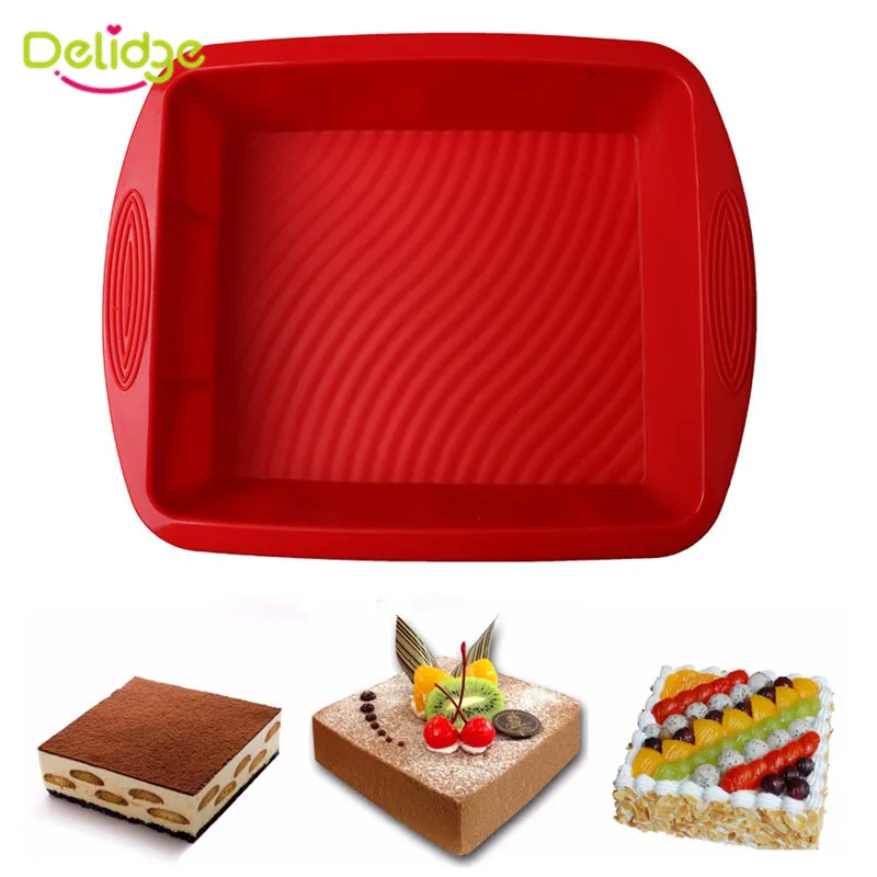 Delidge 1PC Silicone Cake Mold 3D Large Rectangular Mousse Tray Bread Baking Mould DIY Cake Tools
Delidge 1PC Silicone Cake Mold 3D Large Rectangular Mousse Tray Bread Baking Mould DIY Cake Tools