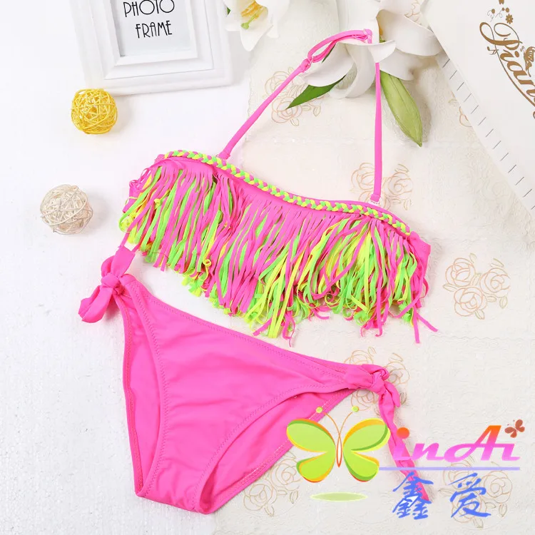 Kids Bikini 2020 Girls Swimwear Bathing Sets Kid Swimming Suit Tassel Swimsuit Children Bikinis Baby Set New Biquini Infantil
Kids Bikini 2020 Girls Swimwear Bathing Sets Kid Swimming Suit Tassel Swimsuit Children Bikinis Baby Set New Biquini Infantil