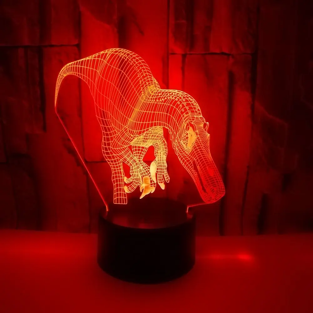 GAOPIN Dinosaur 3D LED USB Multicolor Lamp Friends Gifts Lighting Cable Kid's Home Party Decorative Living Bedroom Night Light
GAOPIN Dinosaur 3D LED USB Multicolor Lamp Friends Gifts Lighting Cable Kid's Home Party Decorative Living Bedroom Night Light