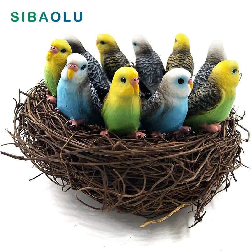 10pcs Parrot Bird Hedgehog Fox Insect Deer Figurine Animal Model Home Decor Miniature Fairy Garden Decoration Accessories Modern
10pcs Parrot Bird Hedgehog Fox Insect Deer Figurine Animal Model Home Decor Miniature Fairy Garden Decoration Accessories Modern