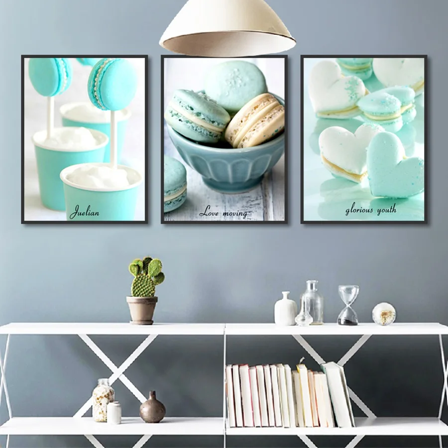 Nordic Posters and Prints Canvas Art Macarons Dessert Gourmet Decorative Painting Cafe Restaurant Wall Art Decoration Pictures
Nordic Posters and Prints Canvas Art Macarons Dessert Gourmet Decorative Painting Cafe Restaurant Wall Art Decoration Pictures
