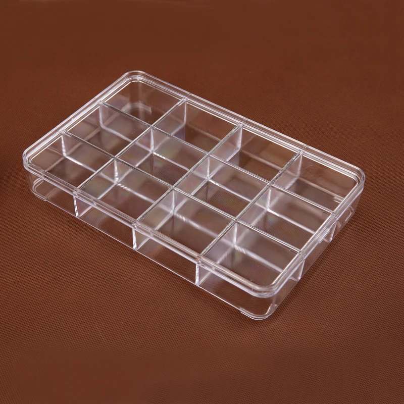 Clear Plastic Jewellery Beads Box 12 Compartment Storage Box Retail Shop Jewelry Display Case
Clear Plastic Jewellery Beads Box 12 Compartment Storage Box Retail Shop Jewelry Display Case