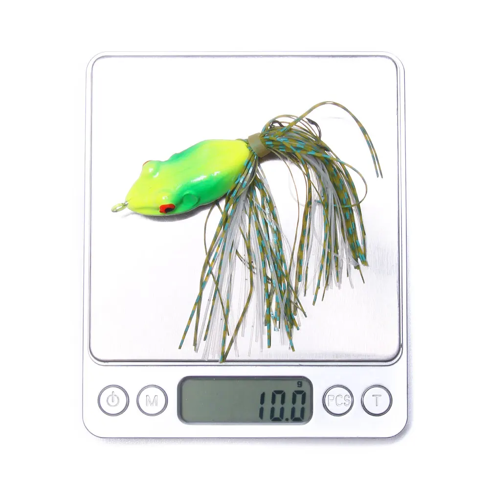 1pcs 9.8g 11cm Top water Plastic Frog Fishing Bait with beard Simulation Soft Lures Snakehead Lure
1pcs 9.8g 11cm Top water Plastic Frog Fishing Bait with beard Simulation Soft Lures Snakehead Lure