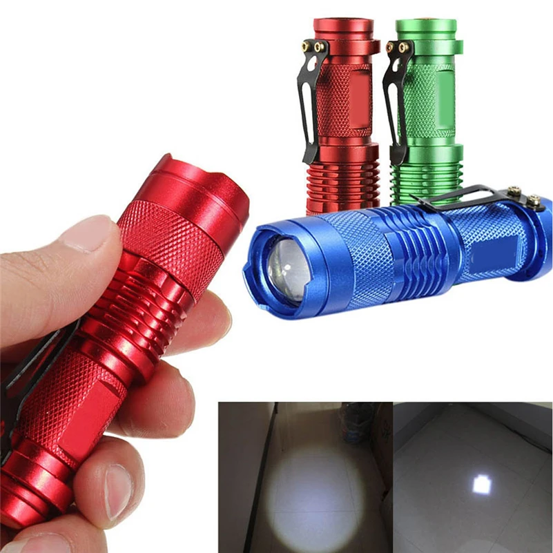 Portable Mini Q5 LED Flashlight Tactical Flash light 2000Lumens Zoom Powerful Torch For Camping ByAA/14500 Camping Lantern
Portable Mini Q5 LED Flashlight Tactical Flash light 2000Lumens Zoom Powerful Torch For Camping ByAA/14500 Camping Lantern