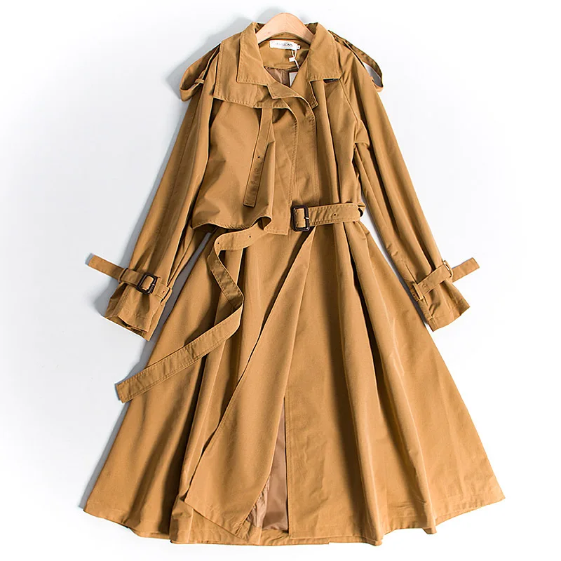 British Famous Brand designer 2019 New Womens Trench Coat Wool Double Breast overcoats Buttons with Belt
British Famous Brand designer 2019 New Womens Trench Coat Wool Double Breast overcoats Buttons with Belt