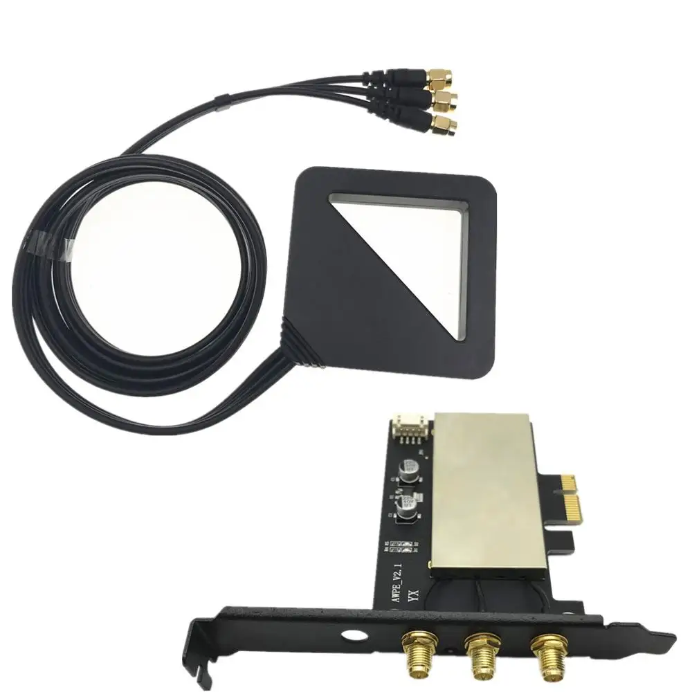 Внешняя антенна BCM943602CS 802.11AC Поддержка Wi Fi Bluetooth 4 0 для настольного ПК WLAN карта Mac