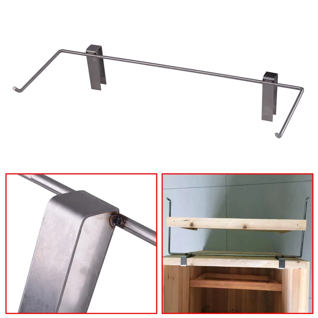 LETAOSK Silver Stainless Steel Beekeeping Frame Holder Bee Hive Perch Side Mount Durable Equipment Tools
LETAOSK Silver Stainless Steel Beekeeping Frame Holder Bee Hive Perch Side Mount Durable Equipment Tools