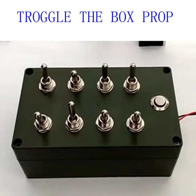 Room escape props toggle box real life chamber game all toggles in right directions to unlock escape takagism game
Room escape props toggle box real life chamber game all toggles in right directions to unlock escape takagism game