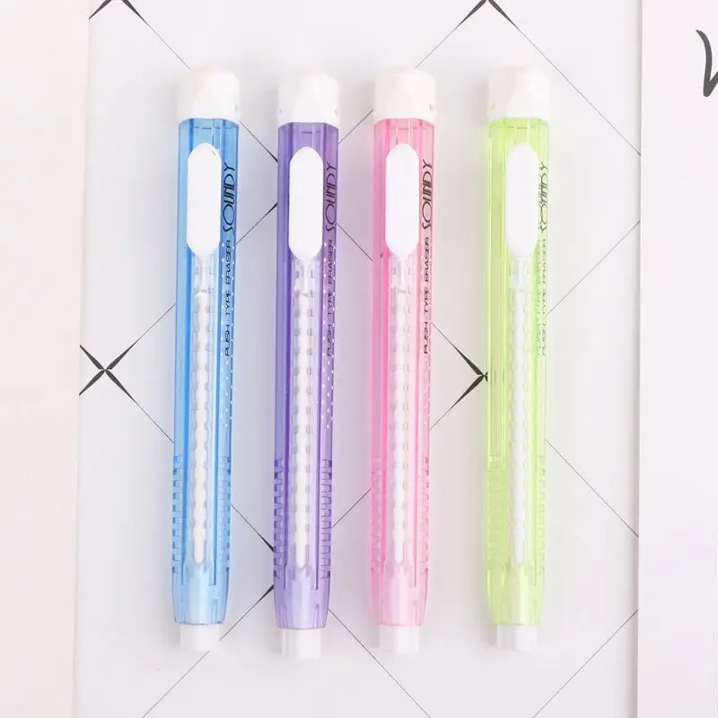 Creative Rubber Retractable Mechanical Pen Shape Eraser Student Kids Gift Toy Stationery School Supplies
Creative Rubber Retractable Mechanical Pen Shape Eraser Student Kids Gift Toy Stationery School Supplies