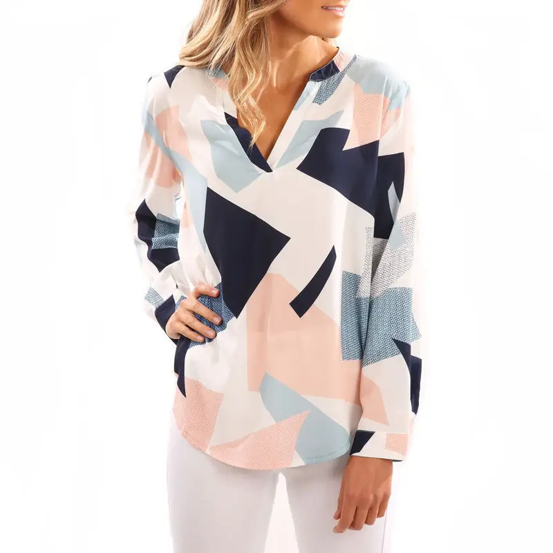 New Fashion Women Ladies Long Sleeve Loose Floral Cotton Blouses Shirts Girls Casual Summer V-neck Shirts plus Size S-2XL
New Fashion Women Ladies Long Sleeve Loose Floral Cotton Blouses Shirts Girls Casual Summer V-neck Shirts plus Size S-2XL