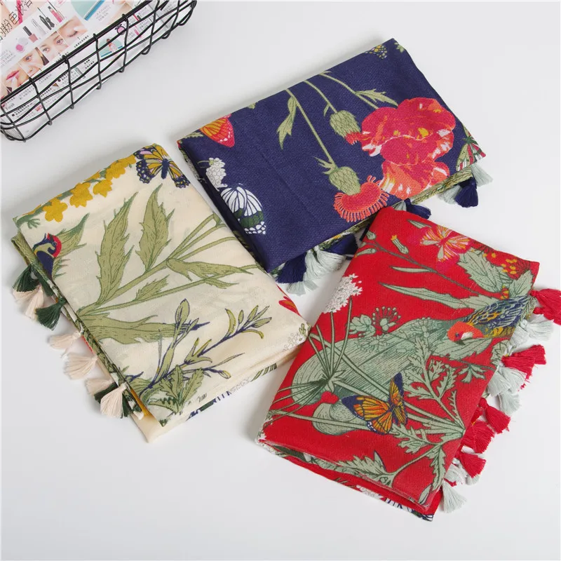 2018 New Cotton Floral Print Tassel Scarf Shawls Flower Wrap Hijab Scarves Muffler Wholesale 10pcs/LOT Free Shipping
2018 New Cotton Floral Print Tassel Scarf Shawls Flower Wrap Hijab Scarves Muffler Wholesale 10pcs/LOT Free Shipping
