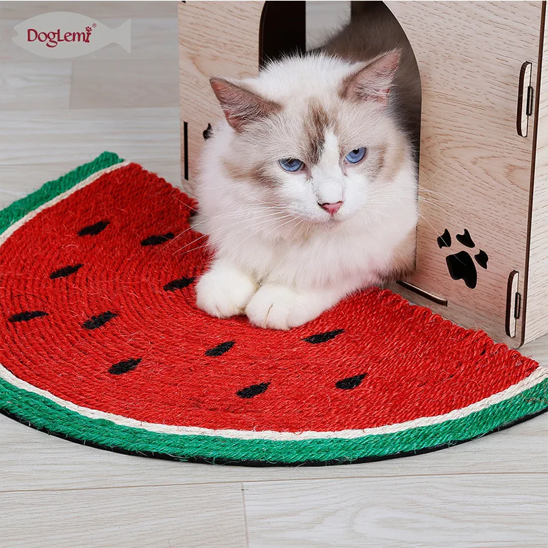 Kitty Catch Plate Natural Sisal Resistance Catch Cat Catch Carpet Scrath Watermelon Pets Toys Kitty Articles Sisal Carpet
Kitty Catch Plate Natural Sisal Resistance Catch Cat Catch Carpet Scrath Watermelon Pets Toys Kitty Articles Sisal Carpet