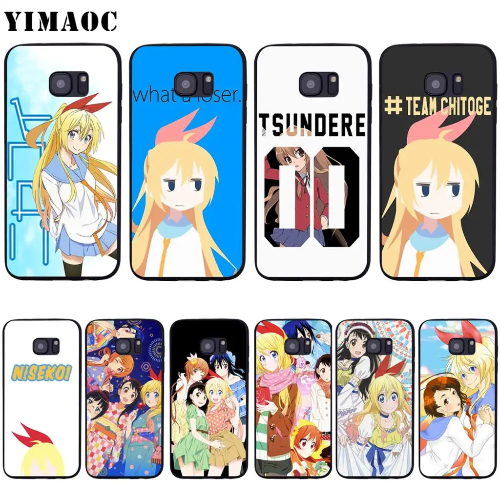 YIMAOC Nisekoi чехол для Samsung Галактики A7 A8 A9 A10 A20 A30 A40 A50 A70 M10 M20 M30 S10e J6 плюс | Мобильные
