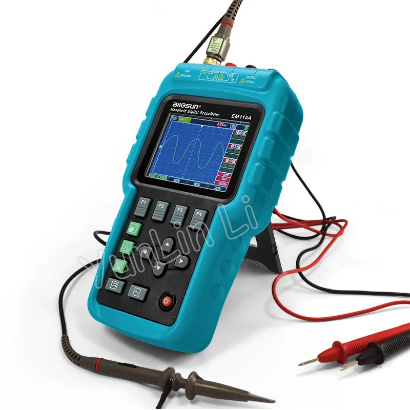 Professional Portable Digital Oscilloscope + Multimeter + Signal Generator USB Color LCD Display
Professional Portable Digital Oscilloscope + Multimeter + Signal Generator USB Color LCD Display