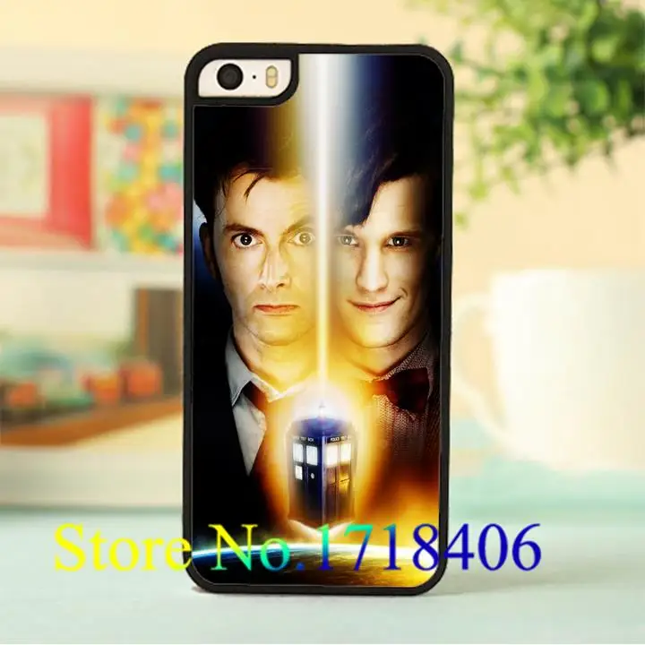 Доктор Кто РЕЗИНОВЫЕ СИЛИКОНОВЫЕ сотового телефона чехол для iphone 4 4S 5 5S 5c SE 6 s и