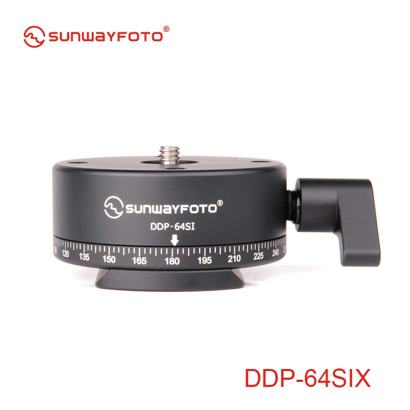 SUNWAYFOTO DDP-64SIX Indexing Head For Dslr 360 Panoramic Tripod Head Professional Aluminum Panoramic Tripod Head Indexing Head
SUNWAYFOTO DDP-64SIX Indexing Head For Dslr 360 Panoramic Tripod Head Professional Aluminum Panoramic Tripod Head Indexing Head