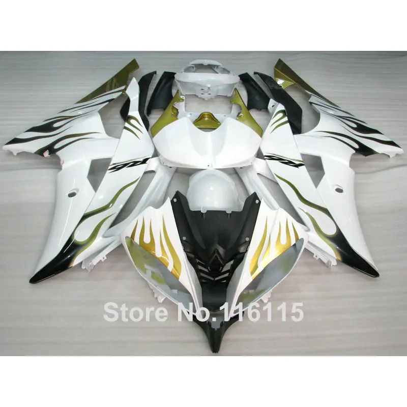 ABS fairing kit for YAMAHA R6 2008 -2014 green flames white fairings set YZF R6 08 - 13 14 #2130 Full injection
ABS fairing kit for YAMAHA R6 2008 -2014 green flames white fairings set YZF R6 08 - 13 14 #2130 Full injection