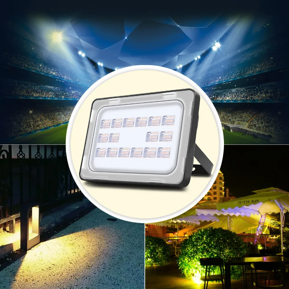 Kaigelin 50W LED Flood Light 220-240V 6000LM 64 LED IP65 Waterproof Floodlight LED Spotlight Outdoor Wall Lamp Garden Lighting
Kaigelin 50W LED Flood Light 220-240V 6000LM 64 LED IP65 Waterproof Floodlight LED Spotlight Outdoor Wall Lamp Garden Lighting