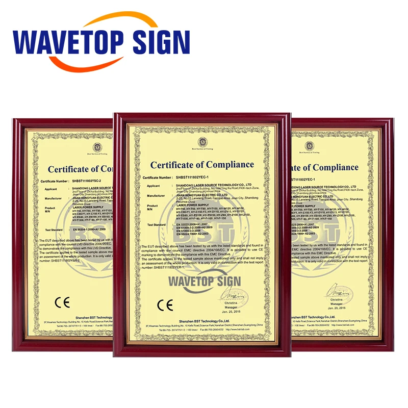 WaveTopSign 150W CO2 Laser Power Supply for CO2 Laser Engraving Cutting Machine HY-T150 T / W Plus Series with Long Warranty
WaveTopSign 150W CO2 Laser Power Supply for CO2 Laser Engraving Cutting Machine HY-T150 T / W Plus Series with Long Warranty