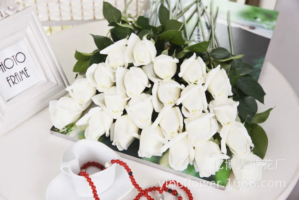 High Quality 10Pcs/Lot Artificial Roses Flowers Handmade Rose Bouquet Wedding Supplies Home Decorative Simulation Flower Decor
High Quality 10Pcs/Lot Artificial Roses Flowers Handmade Rose Bouquet Wedding Supplies Home Decorative Simulation Flower Decor