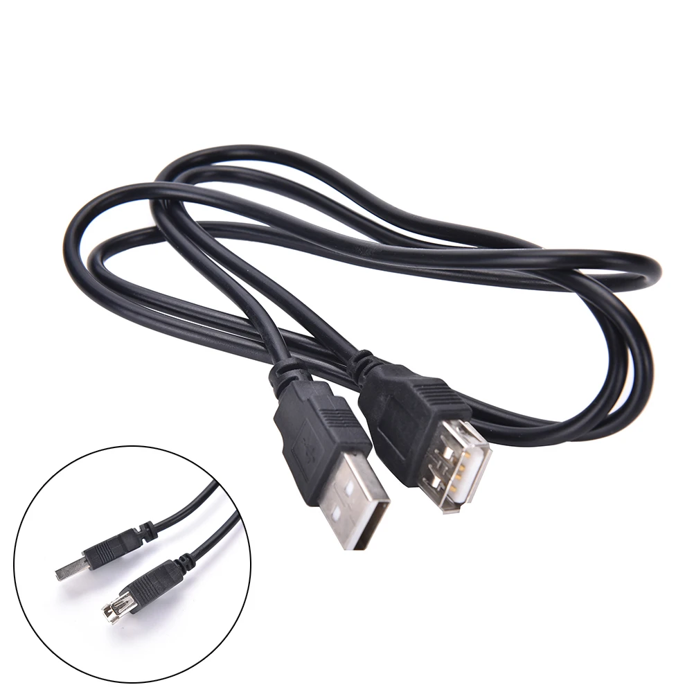 JETTING 1 m/1 5 m USB 2 0 A штекер к женскому адаптеру кабель для передачи данных Epson Canon Sharp HP