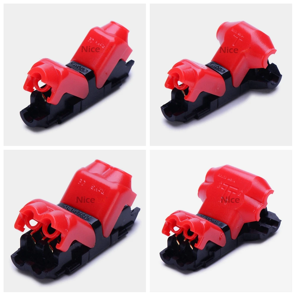 100pcs/lot 1pin 2pin Wire Connector for 18-22AWG LED Wire Car Motorcycle Cable Quick Crimp Clamps Terminal Connector Terminator
100pcs/lot 1pin 2pin Wire Connector for 18-22AWG LED Wire Car Motorcycle Cable Quick Crimp Clamps Terminal Connector Terminator