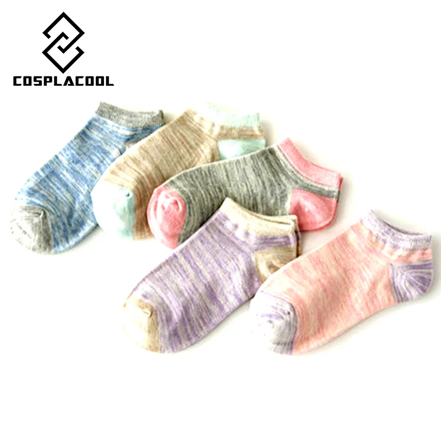Носки COSPLACOOL, 5 пар, высокое качество, Calcetines Mujer, модные, маленькие, новые, однотонные, милые женские носки
Носки COSPLACOOL, 5 пар, высокое качество, Calcetines Mujer, модные, маленькие, новые, однотонные, милые женские носки