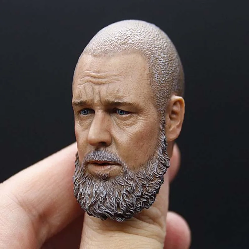 Russell Ira Crowe Soldier 1:6 Male Soldier Head Sculpt Ark Seals for Action Toy Figure Model Collection Film Star Carving Mnotht
Russell Ira Crowe Soldier 1:6 Male Soldier Head Sculpt Ark Seals for Action Toy Figure Model Collection Film Star Carving Mnotht