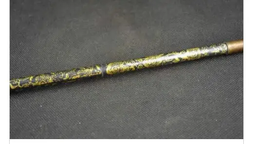 decoration brass factory Pure Brass Antique Old Collectibles Decorated Handwork Copper Painted with Flower Designs Smoking Pipe
decoration brass factory Pure Brass Antique Old Collectibles Decorated Handwork Copper Painted with Flower Designs Smoking Pipe