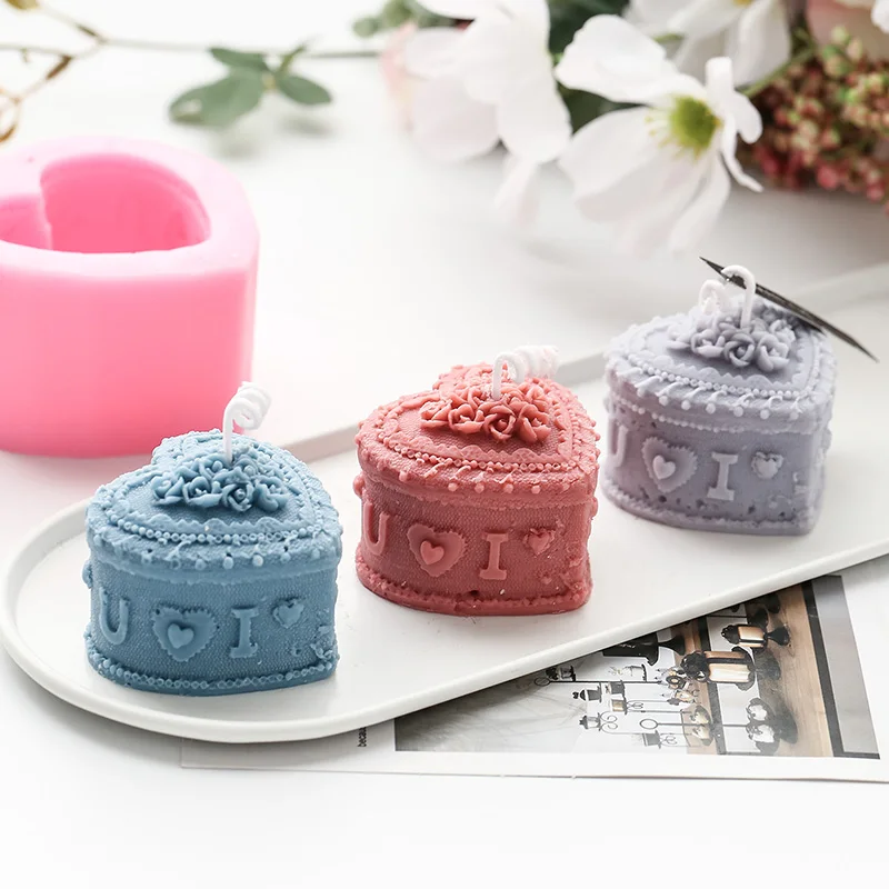 Heart candle mold Love shape silicone candle mold for Christmas Home wedding decoration
Heart candle mold Love shape silicone candle mold for Christmas Home wedding decoration