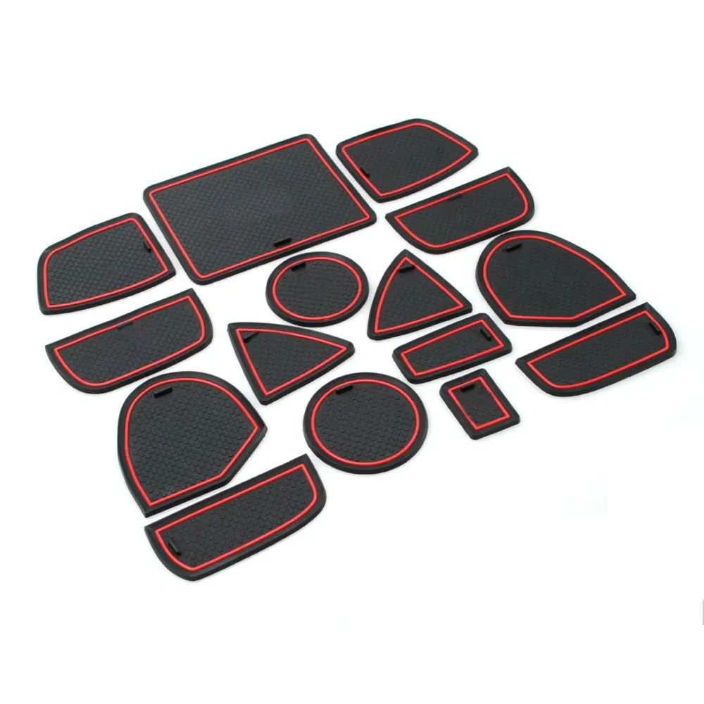 15pcs/set Non Slip Door mats Gate Slot Mat Cup Pads Trim Cover Car Interior Decoration Fit For Jeep Grand Cherokee 2011-2014
15pcs/set Non Slip Door mats Gate Slot Mat Cup Pads Trim Cover Car Interior Decoration Fit For Jeep Grand Cherokee 2011-2014