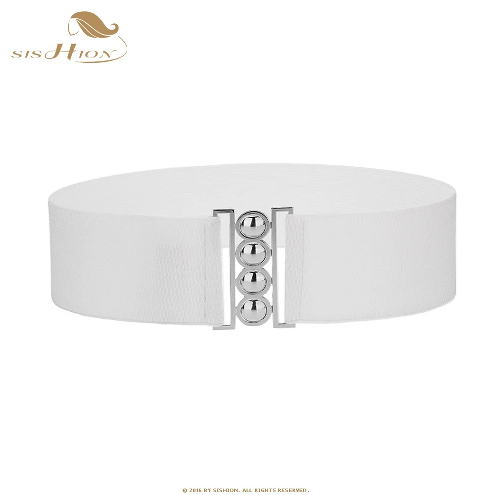 SISHION 2019 Women Belt Female Wide Belt Decoration Elastic Fashion Cummerbund Strap all-match Lady's Waist Belts for Women
SISHION 2019 Women Belt Female Wide Belt Decoration Elastic Fashion Cummerbund Strap all-match Lady's Waist Belts for Women