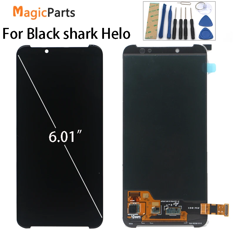 Оригинальный ЖК экран для Xiaomi Black Shark Helo дисплей + Сенсорное стекло дигитайзер