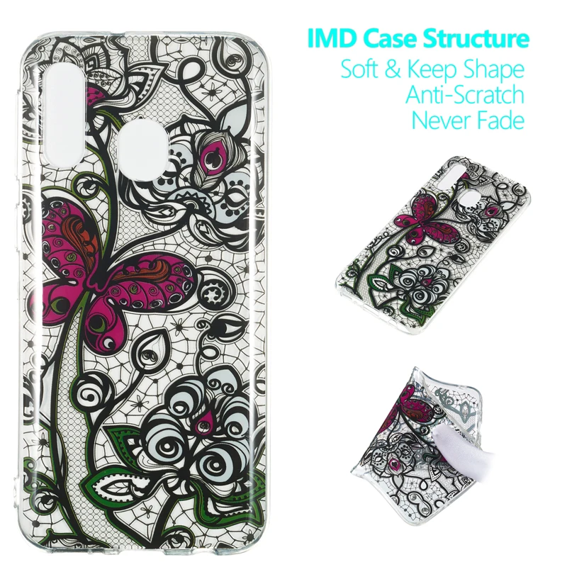 Luxury Butterfly Phone Soft TPU Silicone Clear Case Cover Shell Coque Funda for Samsung Galaxy M10 M20 M30 A20 A30 A40 A50 A70
Luxury Butterfly Phone Soft TPU Silicone Clear Case Cover Shell Coque Funda for Samsung Galaxy M10 M20 M30 A20 A30 A40 A50 A70