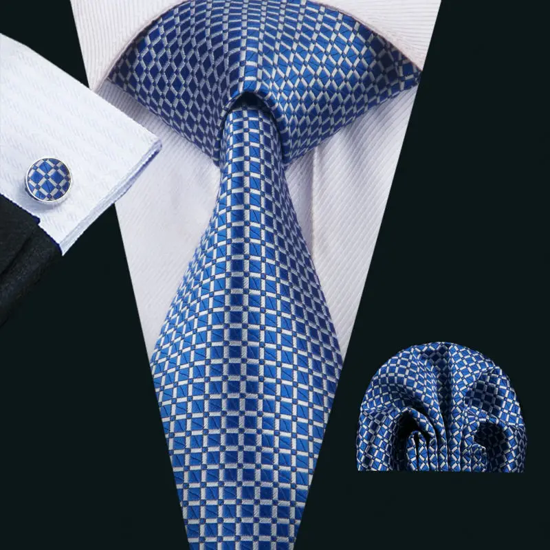 FA-1518 New Arrive Fashion Ties For Men Blue Plaids Jacquard Woven Necktie Hanky Cufflinks For Wedding Party Freeshipping
FA-1518 New Arrive Fashion Ties For Men Blue Plaids Jacquard Woven Necktie Hanky Cufflinks For Wedding Party Freeshipping
