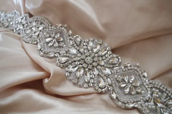 1 Piece Silver Rhinestone Sash Belt, Crystal Bridal Sash Belt, Wedding Belt, Craft Bridal Sash Supply
1 Piece Silver Rhinestone Sash Belt, Crystal Bridal Sash Belt, Wedding Belt, Craft Bridal Sash Supply