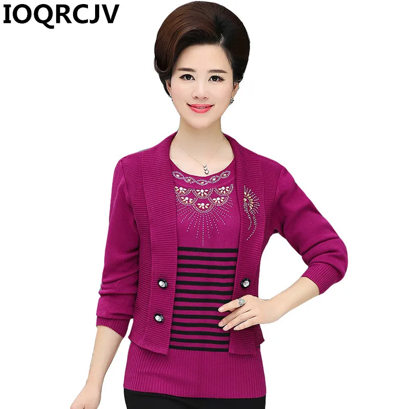 2019 Sweater Women Autumn and Winter Fashion Pullover Knitted Fake Two-piece Cashmere Sweater Elegant Slim Stripe Sweaters Mujer
2019 Sweater Women Autumn and Winter Fashion Pullover Knitted Fake Two-piece Cashmere Sweater Elegant Slim Stripe Sweaters Mujer