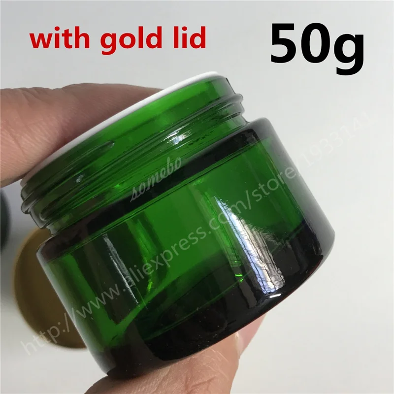 Hot sale 10pcs/lot 20G,30G, 50G Green Glass Jar, Glass Container, Cosmetic Packaging, Glass Cream Jar with Gold Lid
Hot sale 10pcs/lot 20G,30G, 50G Green Glass Jar, Glass Container, Cosmetic Packaging, Glass Cream Jar with Gold Lid
