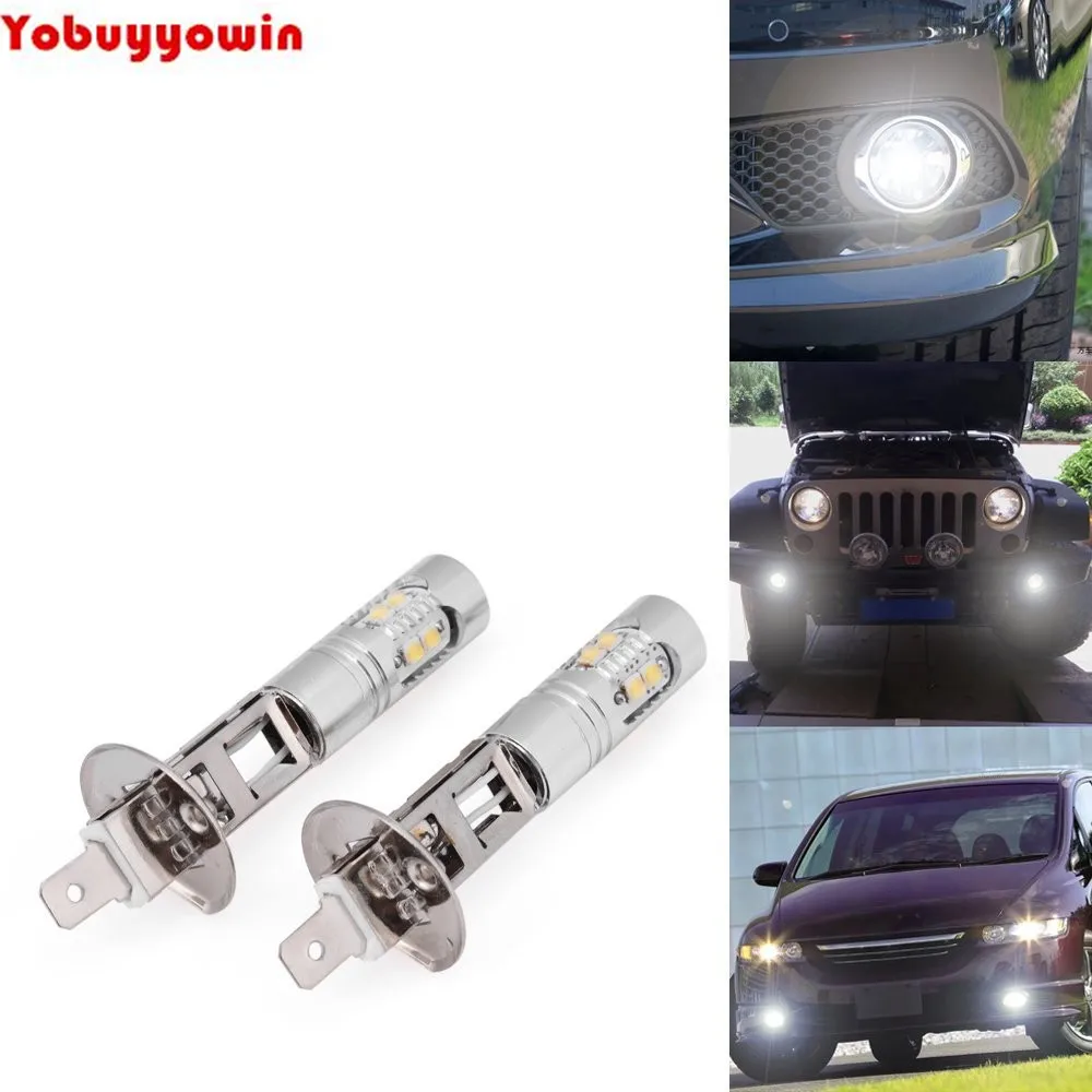 2Pcs White 6000K 50W Aluminum H1 LED 10-CREE XB-D cHIPS DRL Driving Fog Light Bulb For Ford GMC Chevrolet Dodge
2Pcs White 6000K 50W Aluminum H1 LED 10-CREE XB-D cHIPS DRL Driving Fog Light Bulb For Ford GMC Chevrolet Dodge