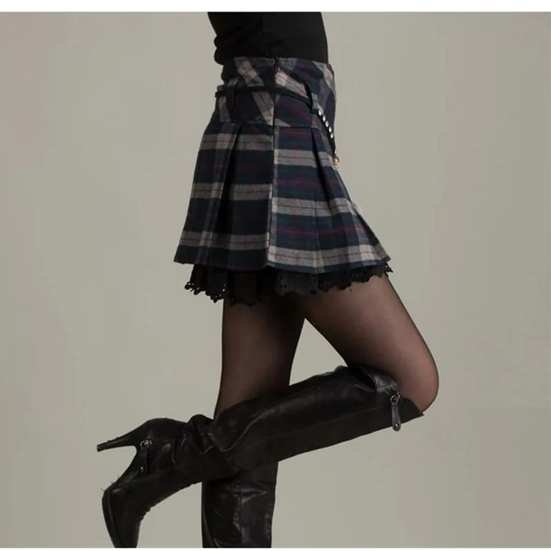 Spring Skirts Women's 2020 Autumn New Design Fashion High Waist Short Mini Pleated Wool Plaid Women's Skirts
Spring Skirts Women's 2020 Autumn New Design Fashion High Waist Short Mini Pleated Wool Plaid Women's Skirts