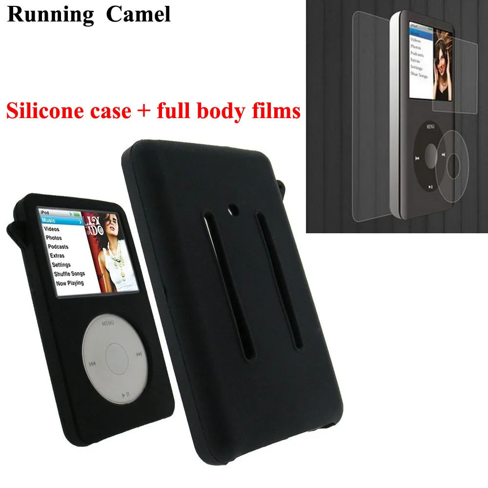 Running Camel Silicone Skin Case Cover for Apple iPod Classic 80GB 120GB New Classic 160G 3rd + Full Body Protective Film
Running Camel Silicone Skin Case Cover for Apple iPod Classic 80GB 120GB New Classic 160G 3rd + Full Body Protective Film