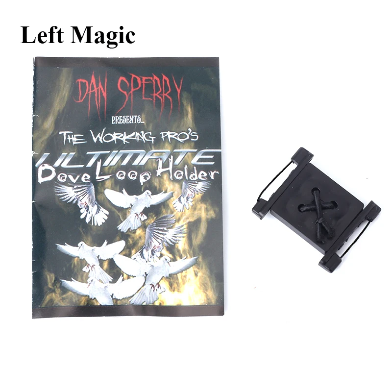 Dove Loop Holder Magic Tricks Magician Appearing Dove Magie Accessoires Stage Street Illusions Gimmick Props Lock Loop Device
Dove Loop Holder Magic Tricks Magician Appearing Dove Magie Accessoires Stage Street Illusions Gimmick Props Lock Loop Device