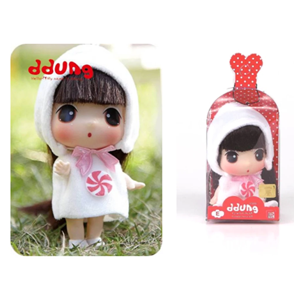Ddung Doll 9cm Genuine Korean Change Girl Princess Dolls BJD Mini Baby A Birthday Present Key Pendants Collection Decoration
Ddung Doll 9cm Genuine Korean Change Girl Princess Dolls BJD Mini Baby A Birthday Present Key Pendants Collection Decoration