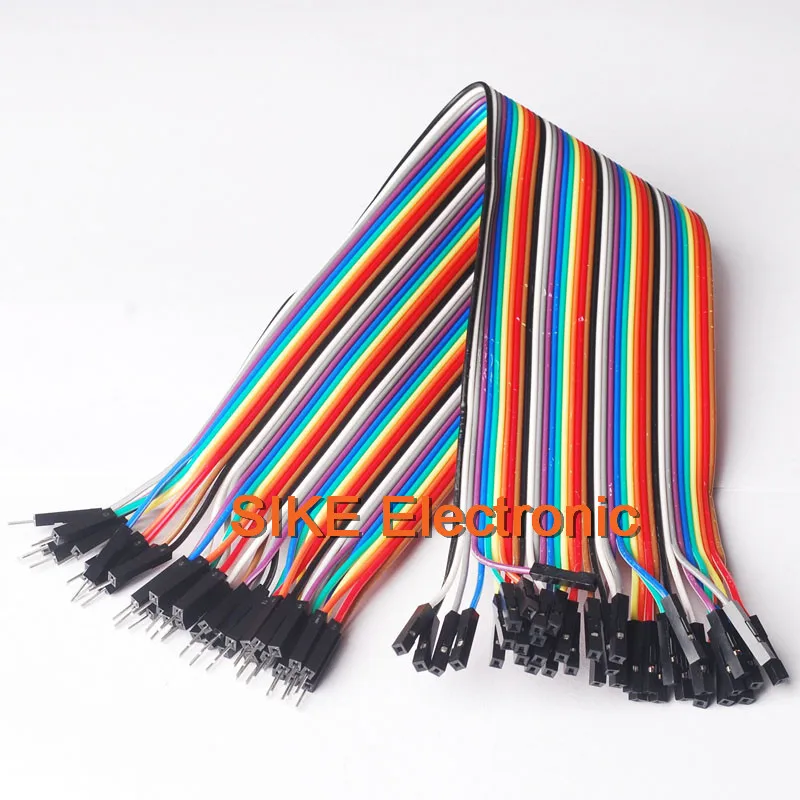 30cm 40pcs in Row Dupont Cable line Jumper Connector 2.54mm 1pin 1p-1p Female to Male jumper wire for Arduino
30cm 40pcs in Row Dupont Cable line Jumper Connector 2.54mm 1pin 1p-1p Female to Male jumper wire for Arduino