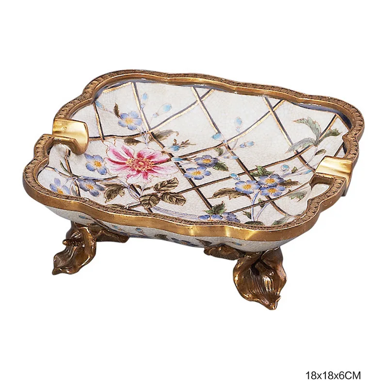 CIGARLOONG color cigar ashtray European ceramic ashtray pattern bronze sculpture CE-4319
CIGARLOONG color cigar ashtray European ceramic ashtray pattern bronze sculpture CE-4319