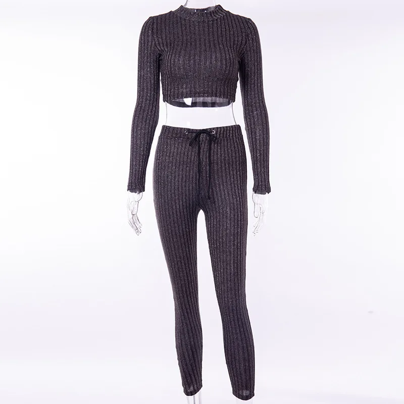 Genayooa Two Piece Set Top And Pants Tracksuit Two Piece Set Women Tops Long Sleeve Crop Top Femme Sexy Black Trousers Women
Genayooa Two Piece Set Top And Pants Tracksuit Two Piece Set Women Tops Long Sleeve Crop Top Femme Sexy Black Trousers Women